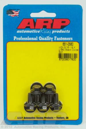 ARP - ARP 651-0560 - 5/16-18 X 0.560 hex black oxide bolts