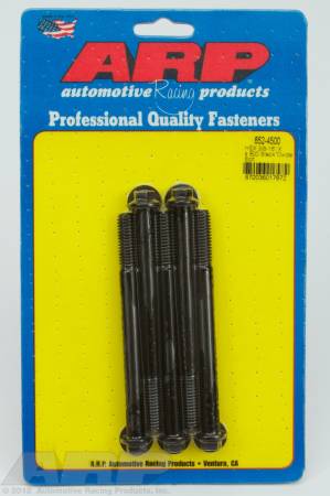 ARP - ARP 652-4500 - 3/8-16 X 4.500 hex black oxide bolts