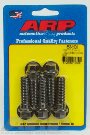 ARP - ARP 653-1500 - 7/16-14 X 1.500 hex black oxide bolts