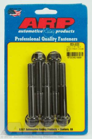 ARP - ARP 653-3000 - 7/16-14 X 3.000 hex black oxide bolts