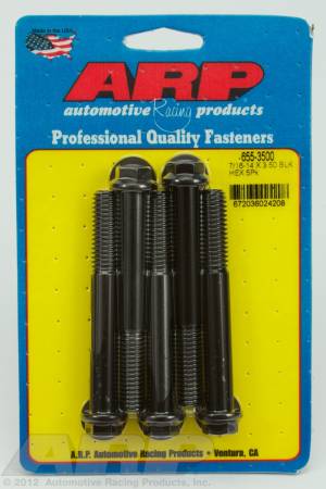 ARP - ARP 655-3500 - 7/16-14 X 3.500 hex 1/2 wrenching black oxide bolts