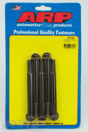 ARP - ARP 655-4250 - 7/16-14 X 4.250 hex 1/2 wrenching black oxide bolts