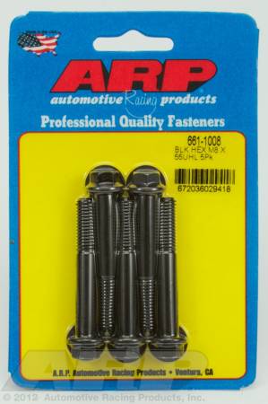 ARP - ARP 661-1008 - M8 x 1.25 x 55 hex black oxide bolts