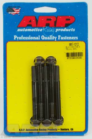 ARP - ARP 661-1012 - M8 x 1.25 x 75 hex black oxide bolts