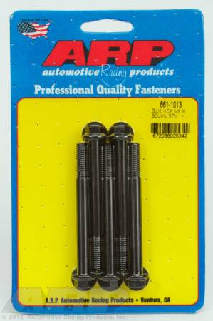 ARP - ARP 661-1013 - M8 x 1.25 x 80 hex black oxide bolts