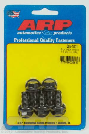 ARP - ARP 662-1001 - M10 x 1.50 x 20 hex black oxide bolts