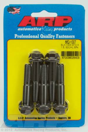 ARP - ARP 662-1007 - M10 x 1.50 x 50 hex black oxide bolts