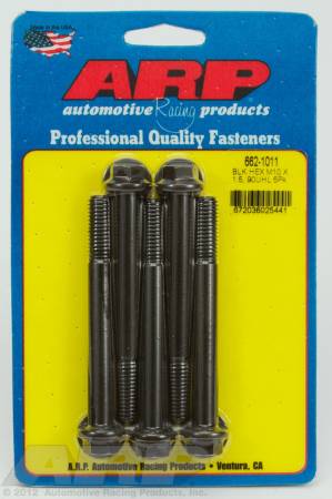 ARP - ARP 662-1011 - M10 x 1.50 x 90 hex black oxide bolts