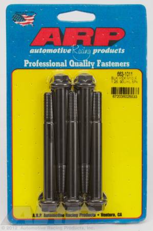 ARP - ARP 663-1011 - M10 x 1.25 x 90 hex black oxide bolts