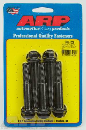 ARP - ARP 665-1008 - M12 x 1.75 x 70 hex black oxide bolts