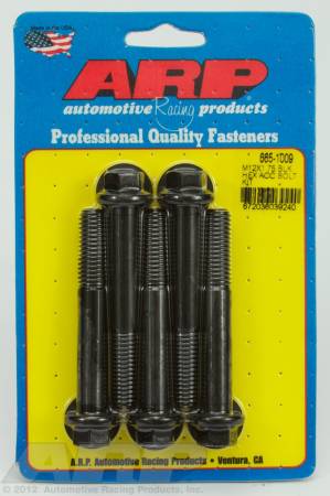 ARP - ARP 665-1009 - M12 x 1.75 x 80 hex black oxide bolts