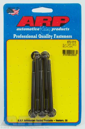 ARP - ARP 670-1013 - M6 x 1.00 x 80 12pt black oxide bolts