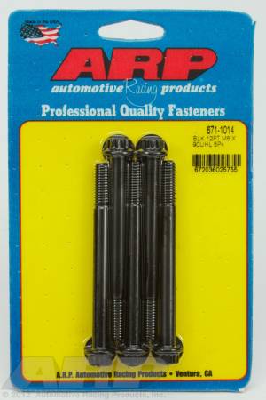 ARP - ARP 671-1014 - M8 x 1.25 x 90 12pt black oxide bolts