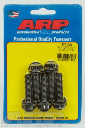 ARP - ARP 672-1004 - M10 x 1.50 x 35 12pt black oxide bolts