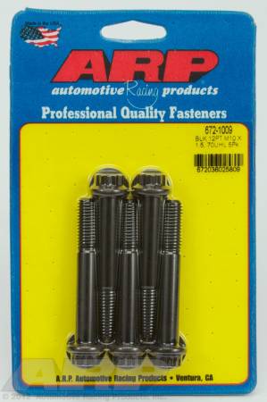 ARP - ARP 672-1009 - M10 x 1.50 x 70 12pt black oxide bolts