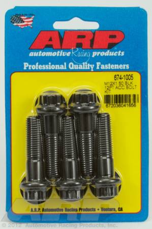 ARP - ARP 674-1005 - M12 x 1.50 x 45 12pt black oxide bolts