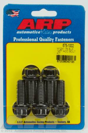 ARP - ARP 675-1002 - M12 X 1.75 X 30 12pt black oxide bolts