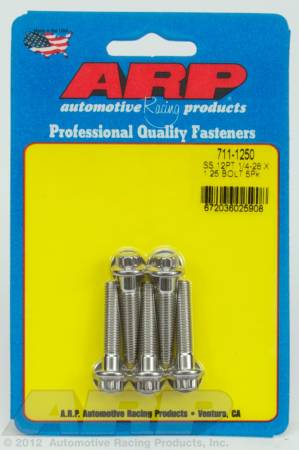 ARP - ARP 711-1250 - 1/4-28 x 1.250 12pt SS bolts