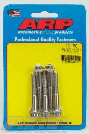 ARP - ARP 711-1750 - 1/4-28 x 1.750 12pt SS bolts