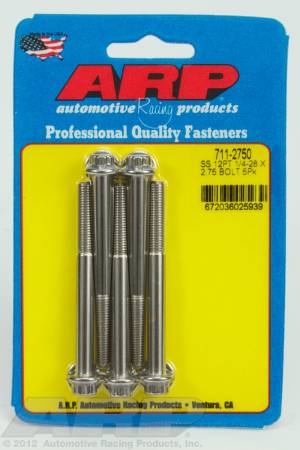 ARP - ARP 711-2750 - 1/4-28 x 2.750 12pt SS bolts