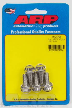 ARP - ARP 712-0750 - 5/16-24 x .750 12pt SS bolts