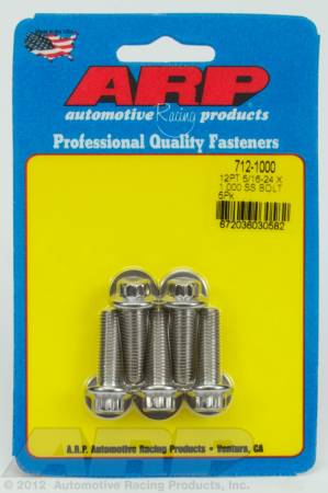 ARP - ARP 712-1000 - 5/16-24 x 1.000 12pt SS bolts