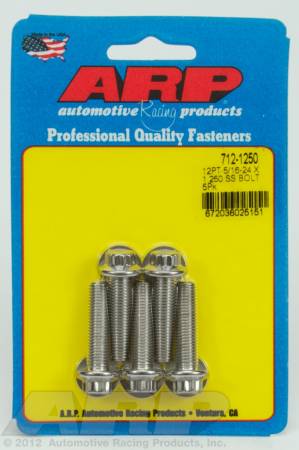 ARP - ARP 712-1250 - 5/16-24 x 1.250 12pt SS bolts