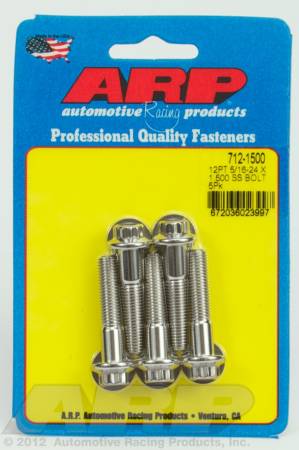 ARP - ARP 712-1500 - 5/16-24 x 1.500 12pt SS bolts