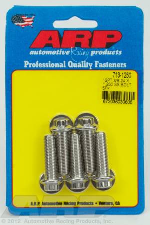 ARP - ARP 713-1250 - 3/8-24 x 1.250 12pt SS bolts