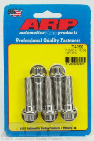 ARP - ARP 714-1500 - 7/16-20 x 1.500 12pt SS bolts