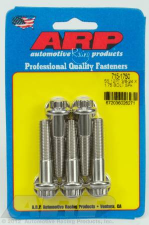 ARP - ARP 715-1750 - 3/8-24 x 1.750 12pt 7/16 wrenching SS bolts