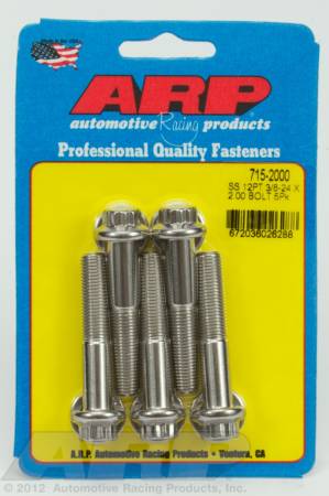 ARP - ARP 715-2000 - 3/8-24 x 2.000 12pt 7/16 wrenching SS bolts