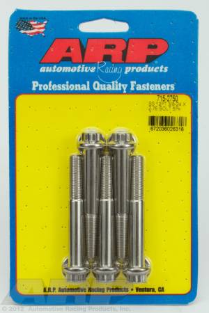 ARP - ARP 715-2750 - 3/8-24 x 2.750 12pt 7/16 wrenching SS bolts