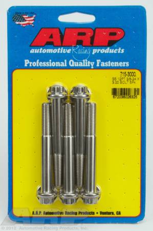 ARP - ARP 715-3000 - 3/8-24 x 3.000 12pt 7/16 wrenching SS bolts