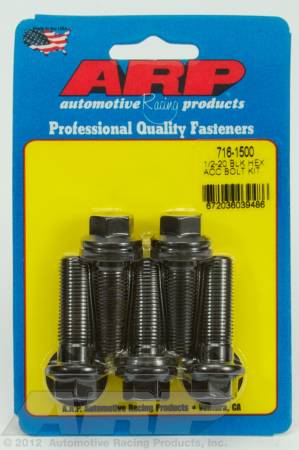 ARP - ARP 716-1500 - 1/2-20 x 1.500 hex black oxide bolts