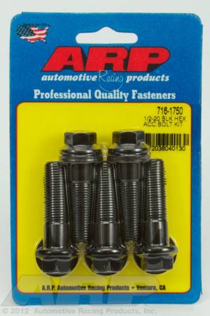 ARP - ARP 716-1750 - 1/2-20 x 1.750 hex black oxide bolts