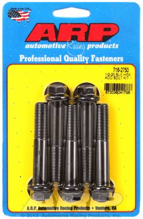 ARP - ARP 716-2750 - 1/2-20 x 2.750 hex black oxide bolts