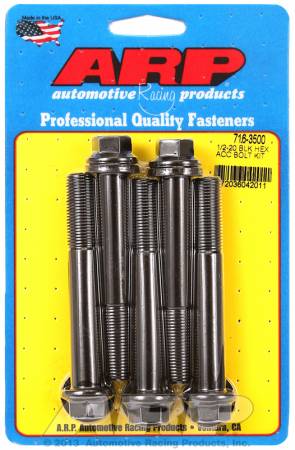 ARP - ARP 716-3500 - 1/2-20 x 3.500 hex black oxide bolts