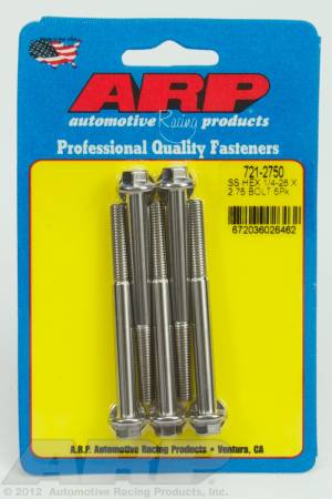 ARP - ARP 721-2750 - 1/4-28 x 2.750 hex SS bolts