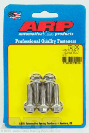 ARP - ARP 722-1000 - 5/16-24 x 1.000 hex SS bolts