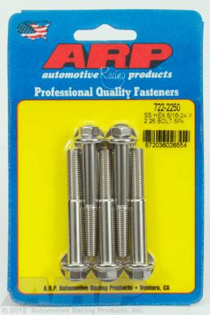 ARP - ARP 722-2250 - 5/16-24 x 2.250 hex SS bolts