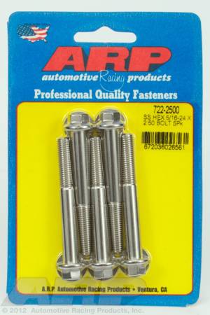 ARP - ARP 722-2500 - 5/16-24 x 2.500 hex SS bolts