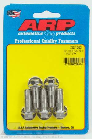 ARP - ARP 723-1000 - 3/8-24 x 1.000 hex SS bolts