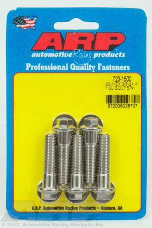 ARP - ARP 723-1500 - 3/8-24 x 1.500 hex SS bolts