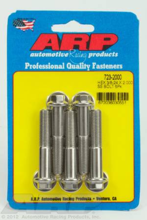 ARP - ARP 723-2000 - 3/8-24 x 2.000 hex SS bolts