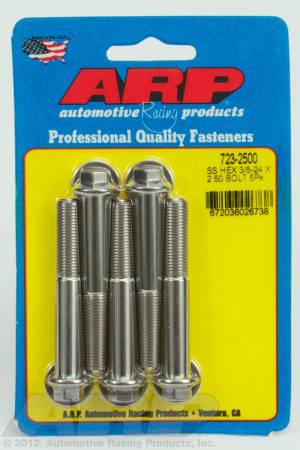 ARP - ARP 723-2500 - 3/8-24 x 2.500 hex SS bolts