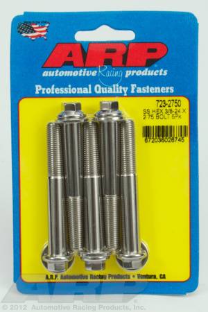 ARP - ARP 723-2750 - 3/8-24 x 2.750 hex SS bolts