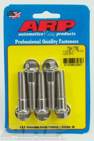 ARP - ARP 724-1750 - 7/16-20 x 1.750 hex SS bolts