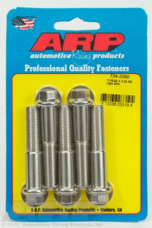 ARP - ARP 724-2250 - 7/16-20 x 2.250 hex SS bolts