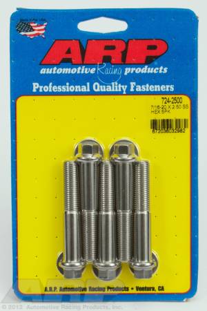 ARP - ARP 724-2500 - 7/16-20 x 2.500 hex SS bolts